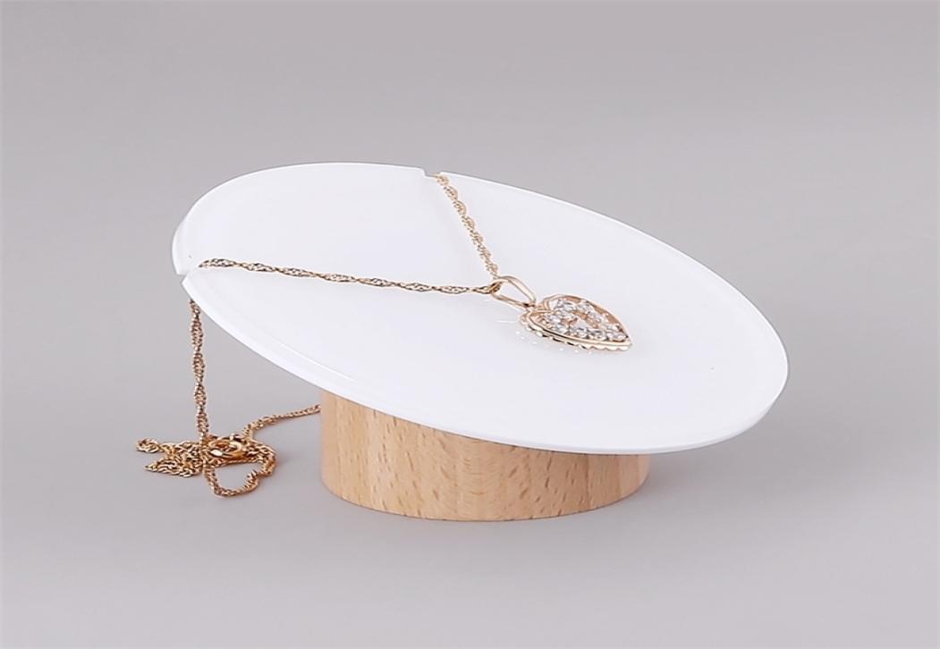 

Acrylic Wood necklace stand bracelet support charms holder pendant display jewellery organizer jewelry exhibitor showcase props 212436834