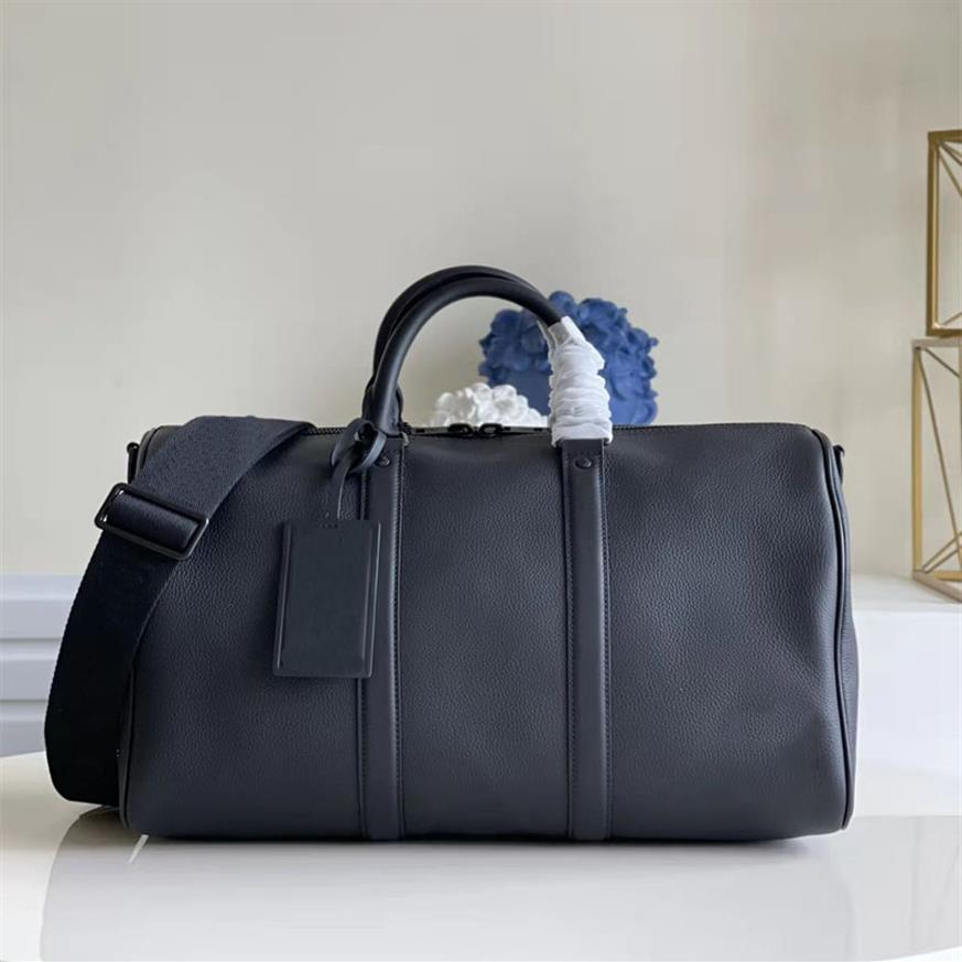 

selling Men Designer Duffle Bags Genuine Leather Luggage Women Nylon Travel Bag Canvas Tote Large Capacity Boarding bag with S295d, 50*32*15cm