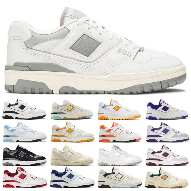 

New Casual shoes 550 Men Women Running Shoes 550s White Green Dore Grey UNC Shadow Pistachio Ecru Sea Salt Black Designer Mens Trainers Outdoor Sneakers