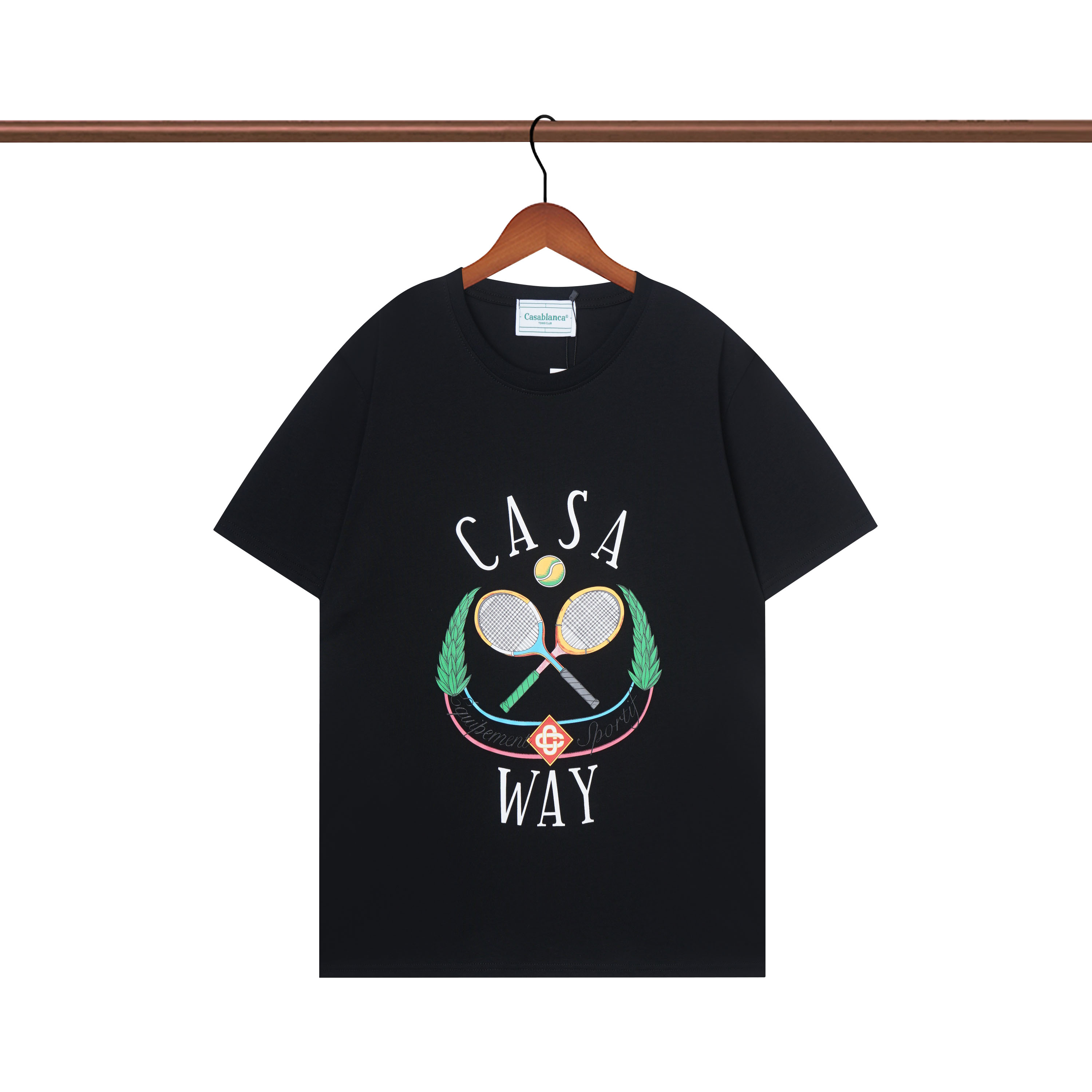 

Summer Mens t Shirt Casa t Shirt Women Print Tee Luxury Brand Designers Men T-shirts Man Designer 100% Cotton Clothing S-2xl 1D, Lawngreen