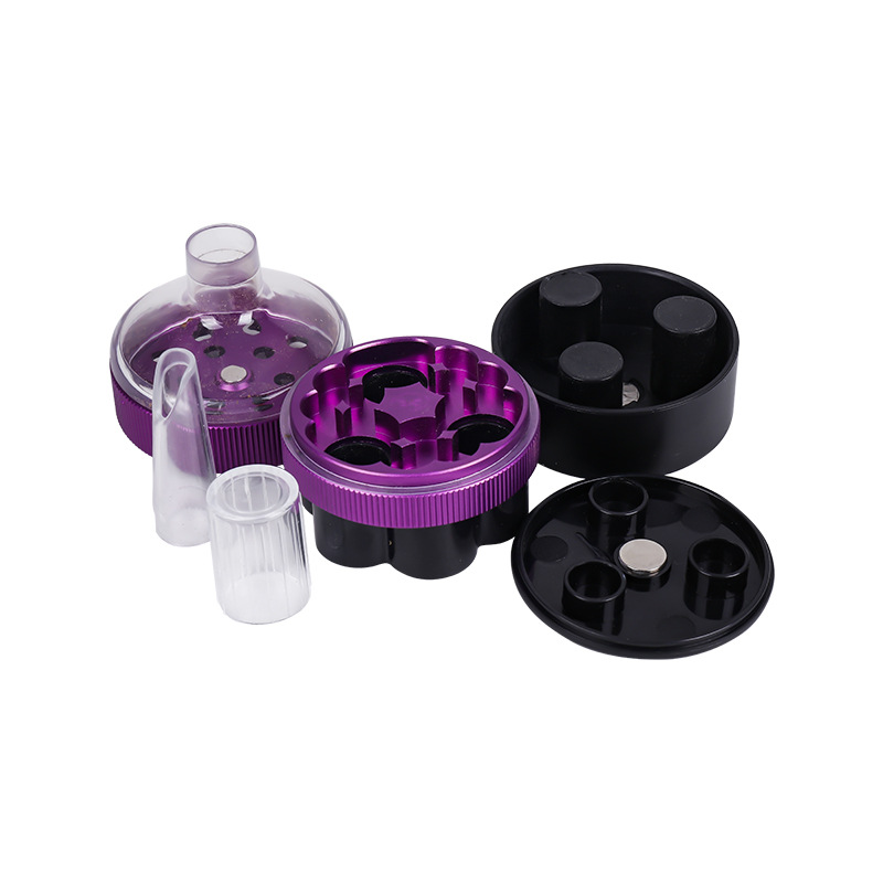 

Sharpstone Tobacco Grinders with Cone Roller 63mm Colorful Aluminum Alloy Grinder for Smoking CNC Teeth Smoking Accessories