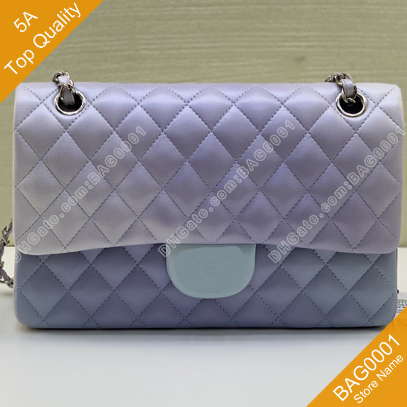 

Shoulder Bags Flap Bags Lady Gradient Original Quality 1116 1112 Classic Fashion genuine leather Chains Hasp Soft plain shoulderbag Cross bo, Multi-color