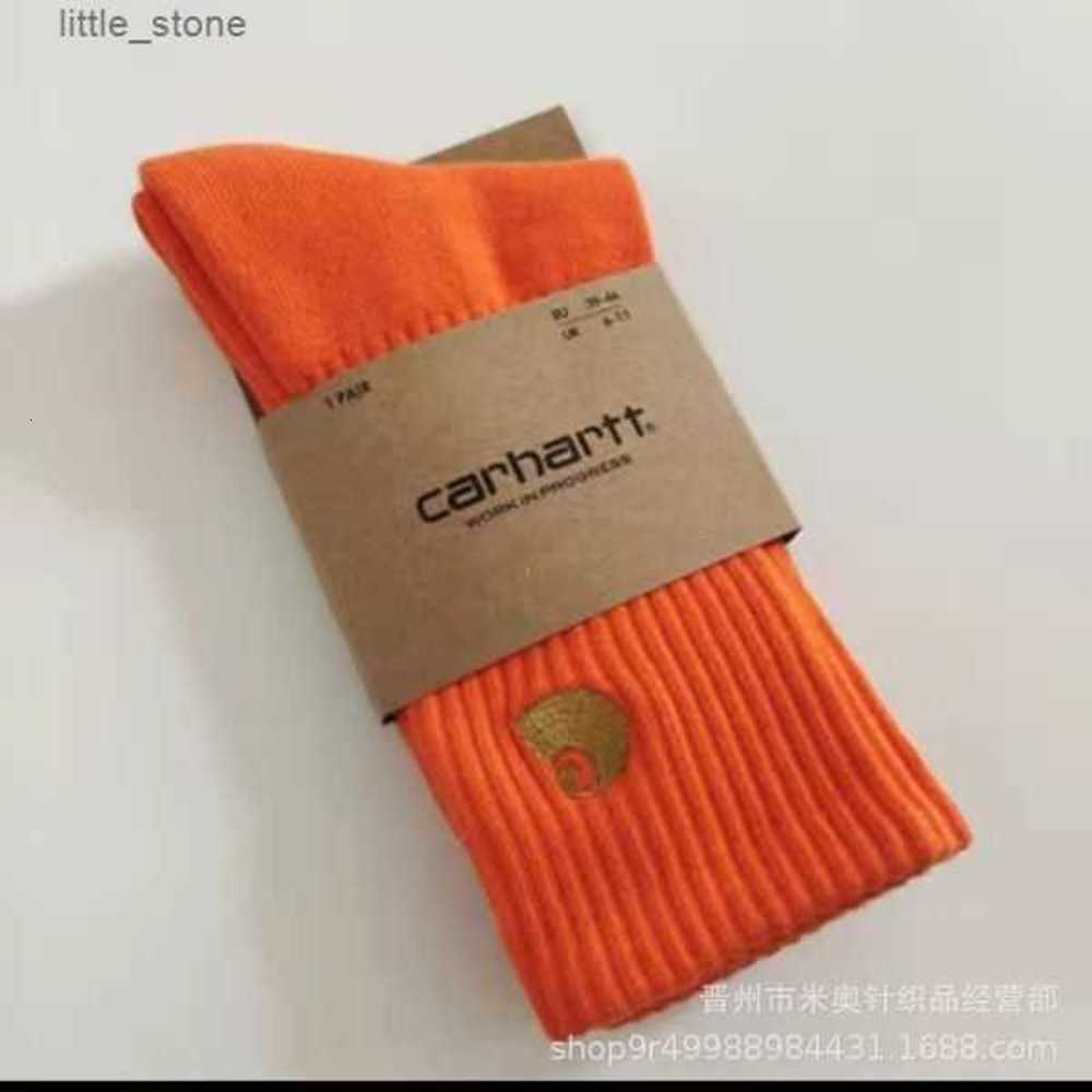 

Towel Socks for Men and Women 2022 Fashion American Brand Carhart Embroidery Medium Tube Tide Bottom Skateboard Basketball Work Clothesiu7o, 15