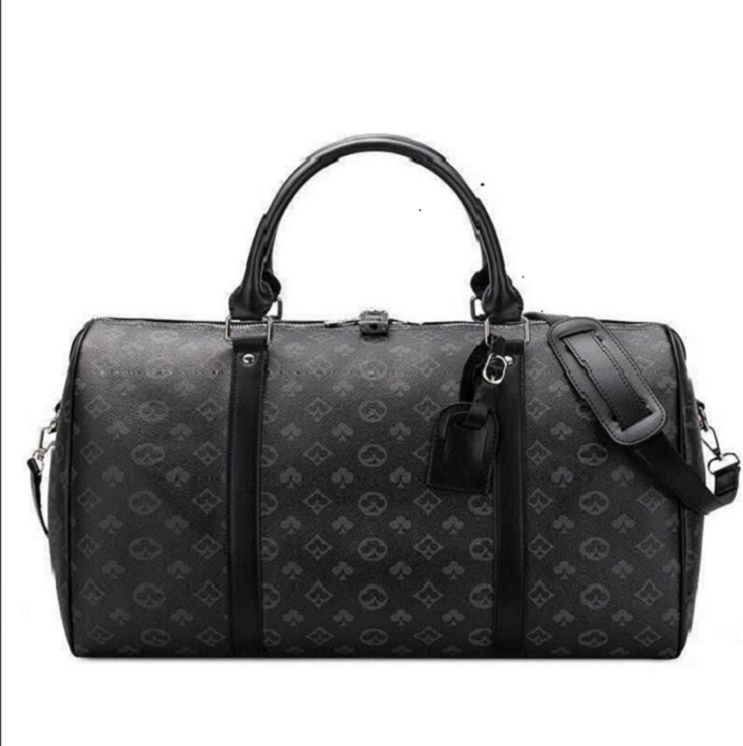 

Top Quality New Men Duffle Bag Women Travel Bags Hand Luggage Travel Bags Men Pu Leather Handbags Large CrossBody Bags Totes 55cm 668, This is not for sale.