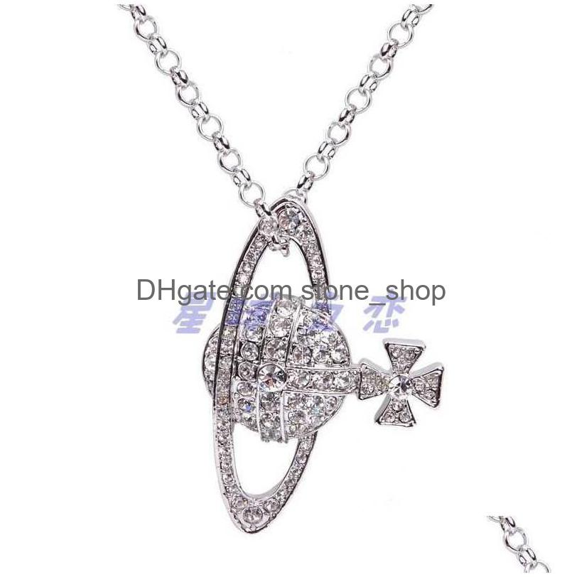 

Pendant Necklaces Designer Oblique Necklace Shining Charm Clavicle Chain Drop Delivery Jewelry Pendants Dhapf