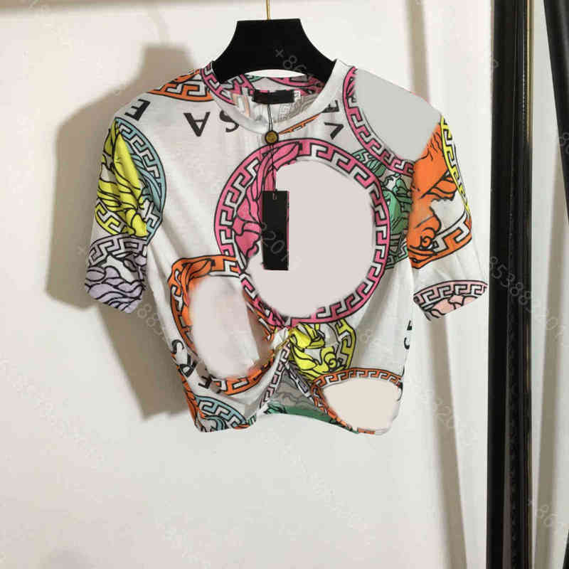 

Women Cotton T-shirts Sexy Fashion Crop Tops for Summer Cotton Cropped t Shirt Metal Pin Kink Tshirts Crew Neck Pullovers High Quality 13VSMW, 13