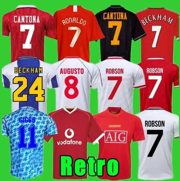 

Retro final RONALDO soccer Jerseys 07 08 90 92 96 98 99 1994 1996 1998 Nani v. NISTELROOY BECKHAM CANTONA KEANE SCHOLES GIGGS ROONEY SOLSKJAER united football shirt