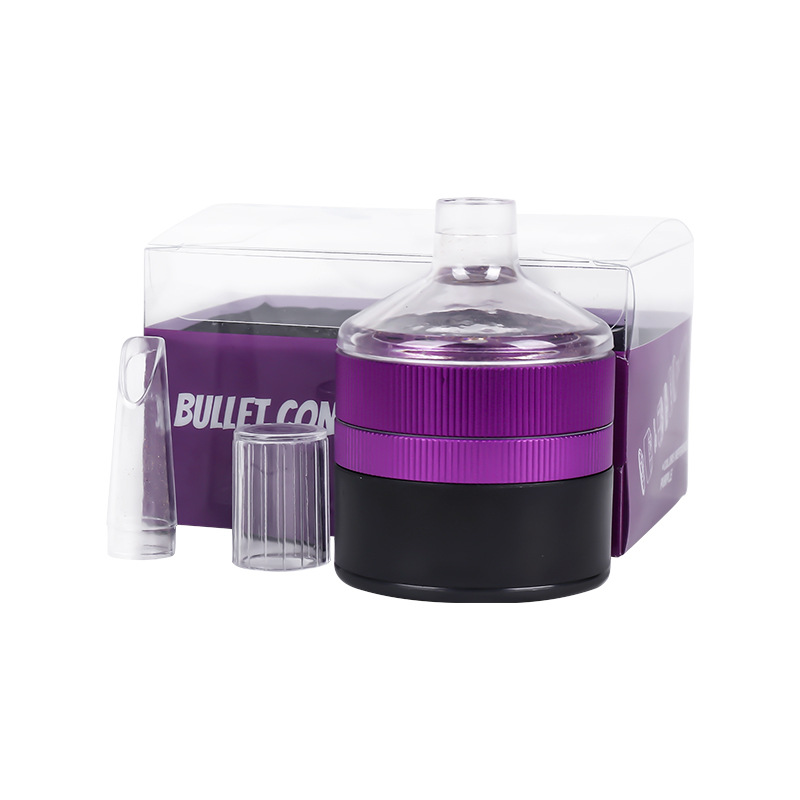 

Sharpstone Tobacco Grinders with Cone Roller 63mm Colorful Aluminum Alloy Grinder for Smoking CNC Teeth Smoking Accessories