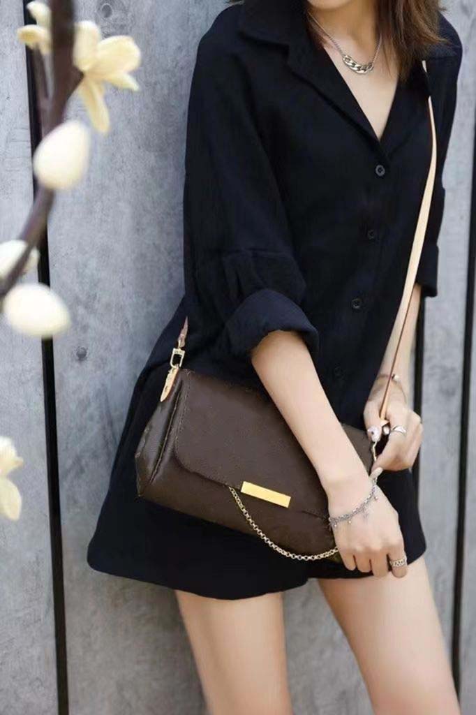 

Luxurys Brand Shoulder Evening Bags Women PU Leather Messenger Bag Purse Fashion Handbags Woman Shoulder Wallet Lady Handbag Tote size :25*16*6cm, Black flower