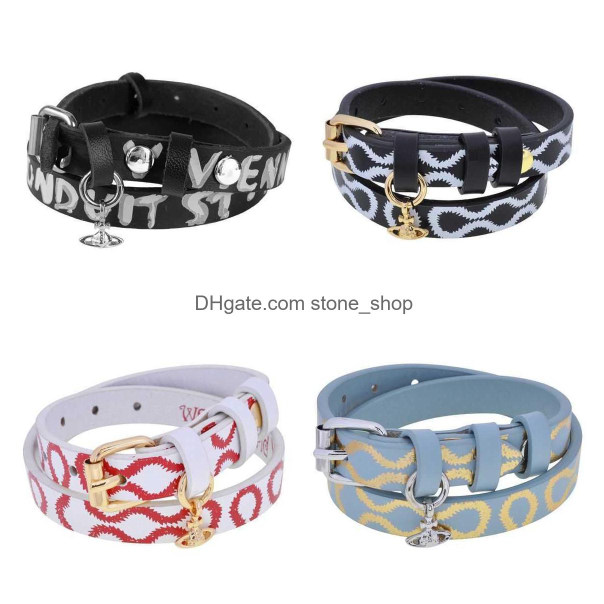 

Pendant Necklaces Spot Vivian Westwood Counter Authentic Gold Sier Mens And Womens Classic West Queen Mother Necklace Drop Delivery Dhre0