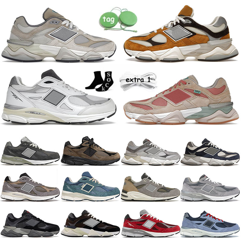 

New 990 v3 9060 running shoes JJJJound Navy Brown Black 990v3 Workwear Sea Salt sneakers Natural Indigo Kith Steel Blue men women Designer outsoor trainers sports, A6 brown black