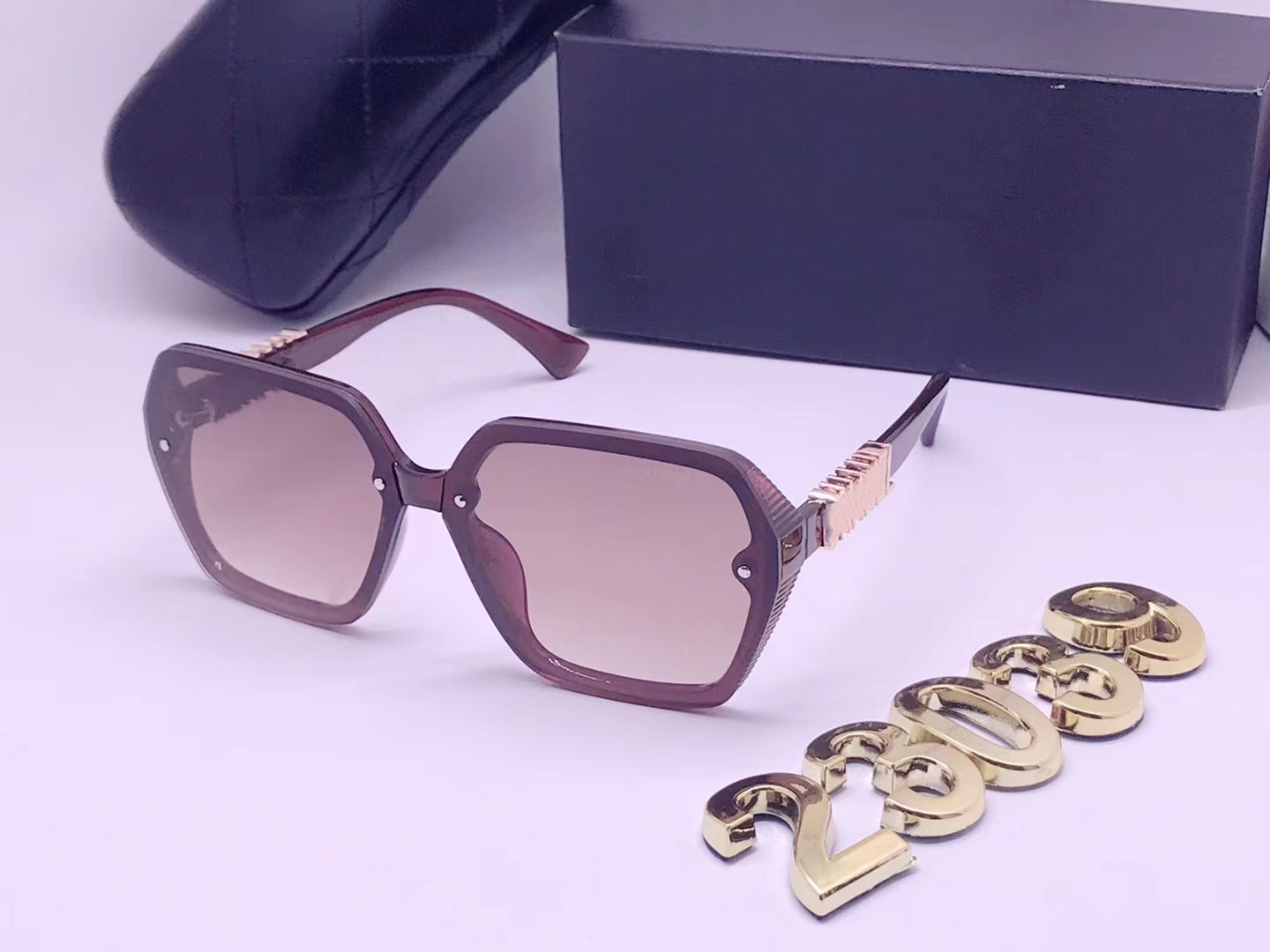 Rétro femmes lunettes de soleil petit rectangle cadre lunettes de soleil UV400 protection lunettes été voyage plage lunettes à la mode viennent a