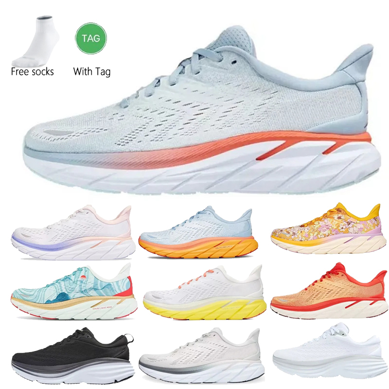

2023 HOKA ONE ONE Bondi 8 hoka Running Shoe local boots online store training Sneakers Accepted lifestyle Shock absorption highway Designer Women Men shoes size 36-45, Hoka21
