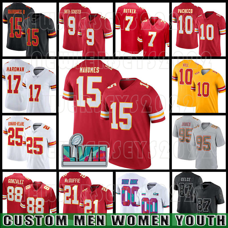 

87 Travis Kelce Football 10 Isiah Pacheco 15 Patrick Mahomes 9 JuJu Smith-Schuster Clyde Edwards-Helaire Kansases City Chris Jones Chiefes Jaylen Watson Nick Bolton, Custom men(q z)