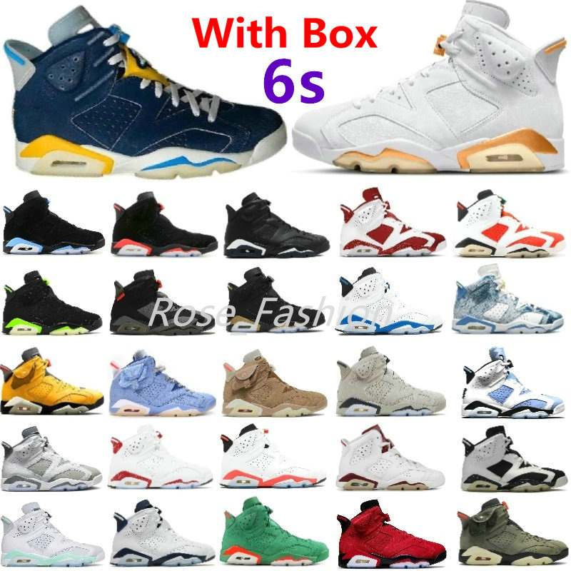 

With Box Marquette Golden Eagles Chrome 6 Shoes Cool Grey 6s Men Basketball Sneakers DMP Olympic UNC Washed Denim Toro Infrared 23 Gatorade Georgetown Midnight Navy, 13s french blue