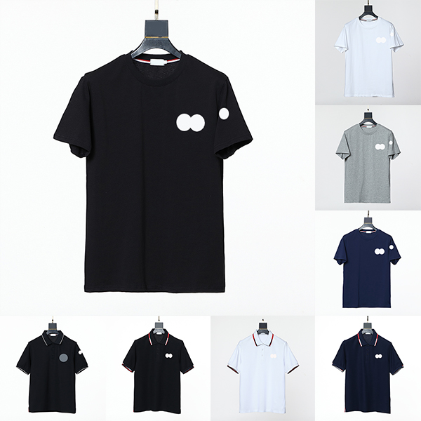

Monclair 70th Anniversary Mens T Shirt Polo Shirt Chest Double Shirts 2023 Brand Designer Tshirt T-shirts EU S--XL Men's Tees & Polos, 107.1
