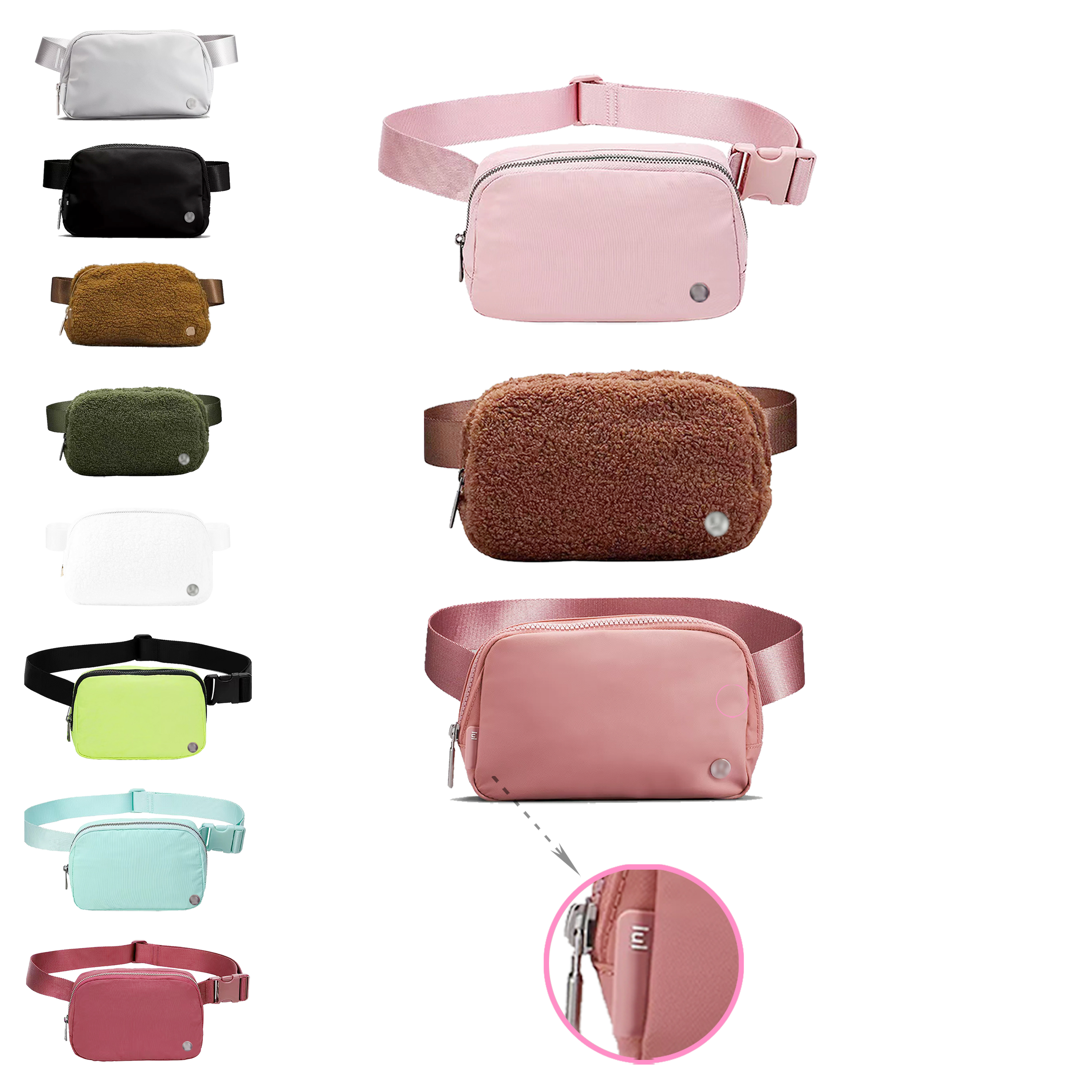 Teedy sac banane partout lu ceinture sac à bandoulière sac banane designer sport bum poitrine sac de yoga mode femmes hommes portefeuille sac à m