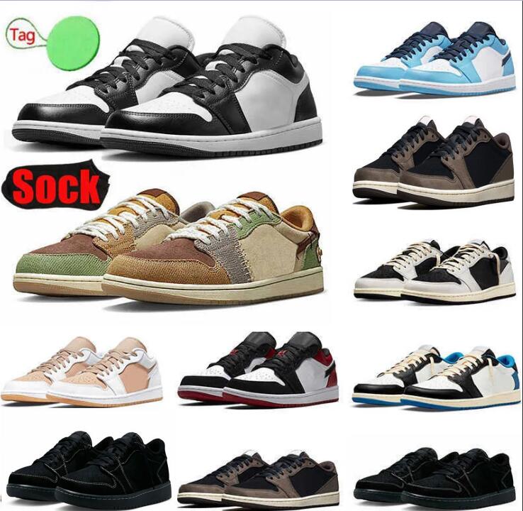 

2022 1s Basketball Shoes 1 TS Fragment University Blue Dark Mocha Bred Chicago Lost and Found White Cement Milan Digital Pink Twist Dutch Green Seafoam Men Sneakers, Add postage