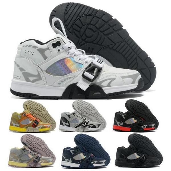 

Trainer Designer 1 Running Shoes Sneakers White SP Utility Coriander Light Dark Smoke Grey 2023 Men Women Fashion Tenis Size 7 - 13, Black