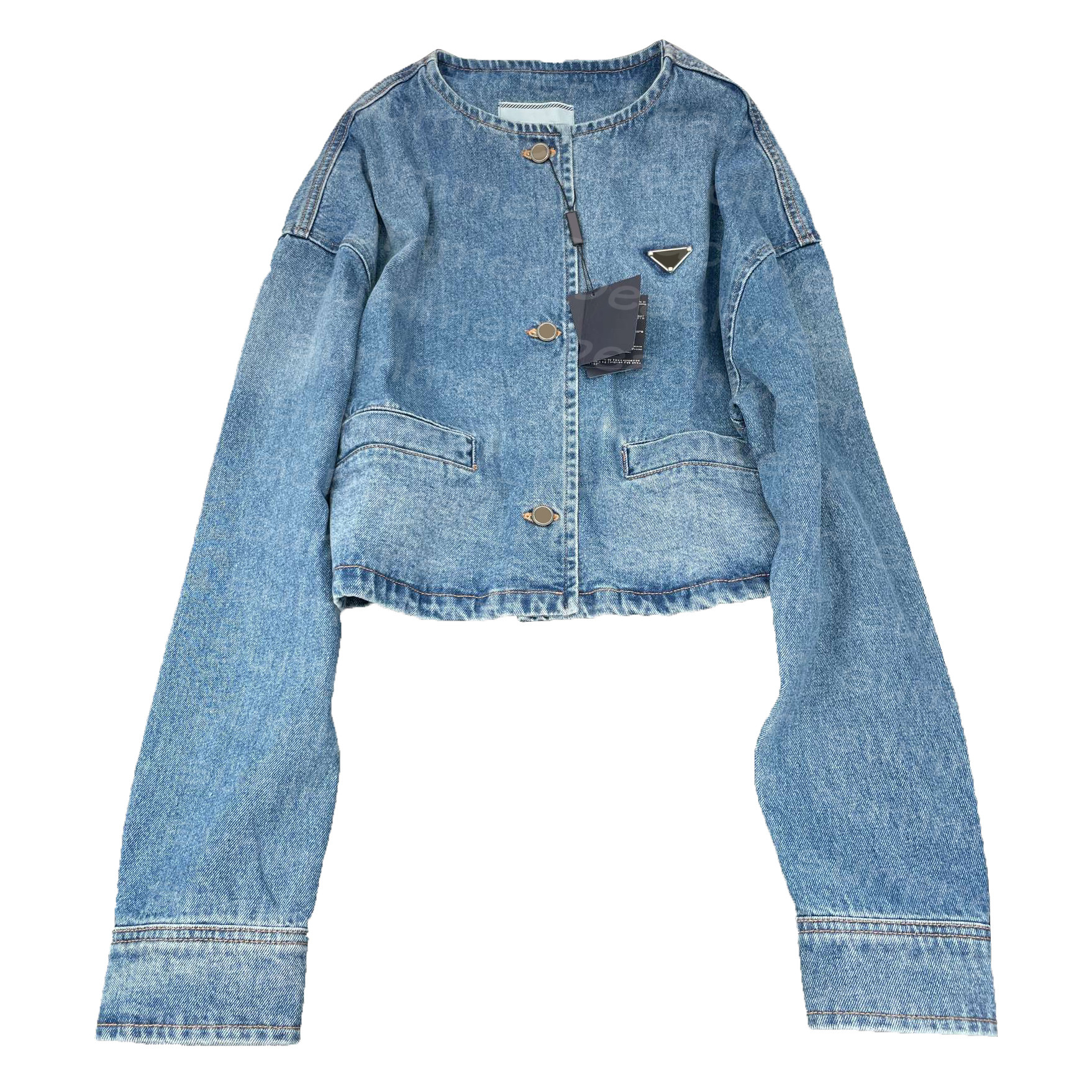 

Vintage Denim Jackets Women Short Blue Jacket Spring Summer Light Coat Long Sleeve Designer Coats