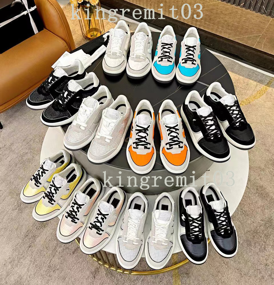 

Designer Panda Lows Sneakers Calfskin Casual Shoes Black White Leather Trainers Vintage Fashion Shoes Leisure Shoe Platform Lace-up Women Mens Sneaker, 12