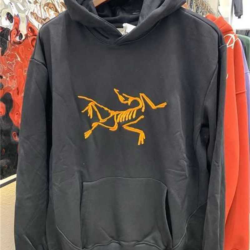 

Designer Arcterys Hoodies Correct Version of High-quality Men's and Women's Autumn Winter Thin Hooded Sweater Bird Palace Co-bred, Blue