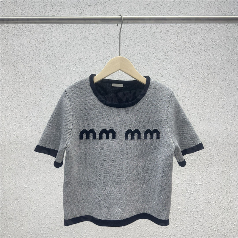 

Letter Knitted Vest T Shirts For Women Designer Fashion Knits Shirt Spring Casual Ladies Tanks Sweater Tops