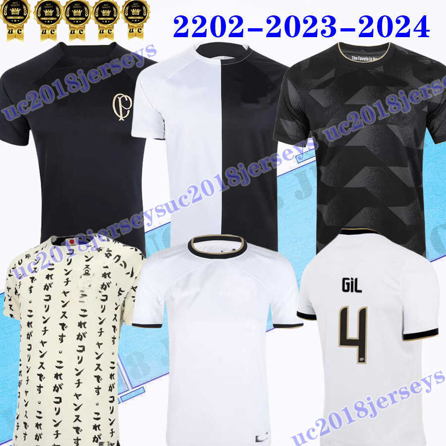 

2022 2023 Corinthian Soccer Jerseys Yuri Alberto PAULINHO 22 23 camisetas de footb luan WILLIAN Guedes pre match football shirt Third, Away 1