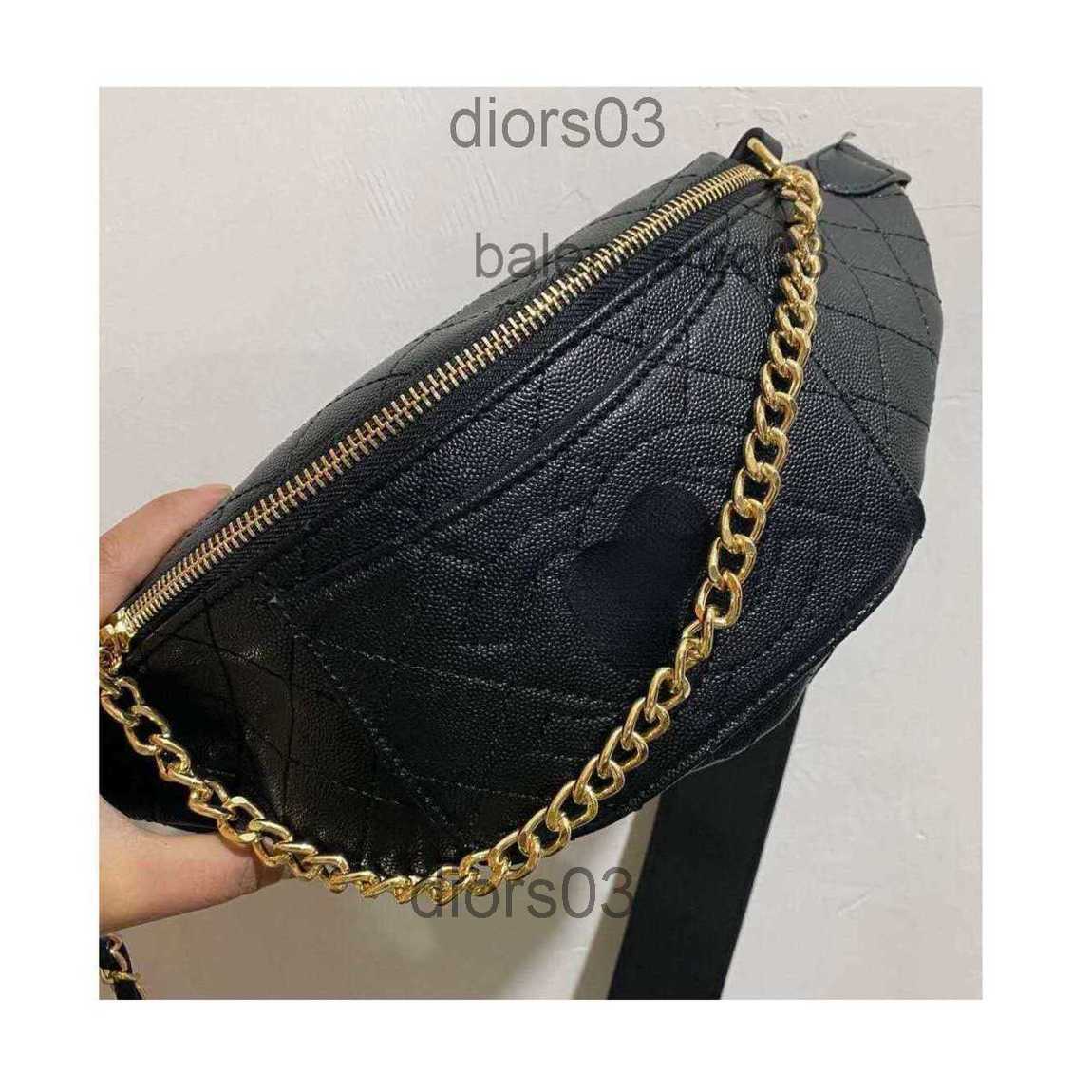

Designer Channel Bag Tote Shoulder Handbag Luxurious Fashion Mens Womans Caviar Waist Chain Shoulder Classic Chest Messenger Bag Purse, Black