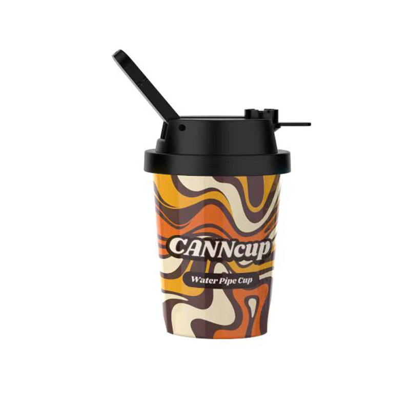 

Hookahs water pipe cup MCANNcup Coffee Milk tea Cup Bubbler portable PC plastic Bongs Hand Pipes Oil Rigs