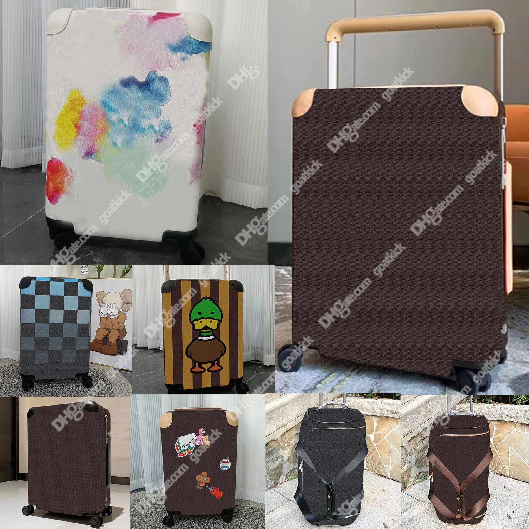 

Horizon Soft Duffle 55 Luggage Suitcase Horizon 55 Boarding Rolling Spinner Travel Universal Wheel Women Trolley Box Cloud Star Luxury
