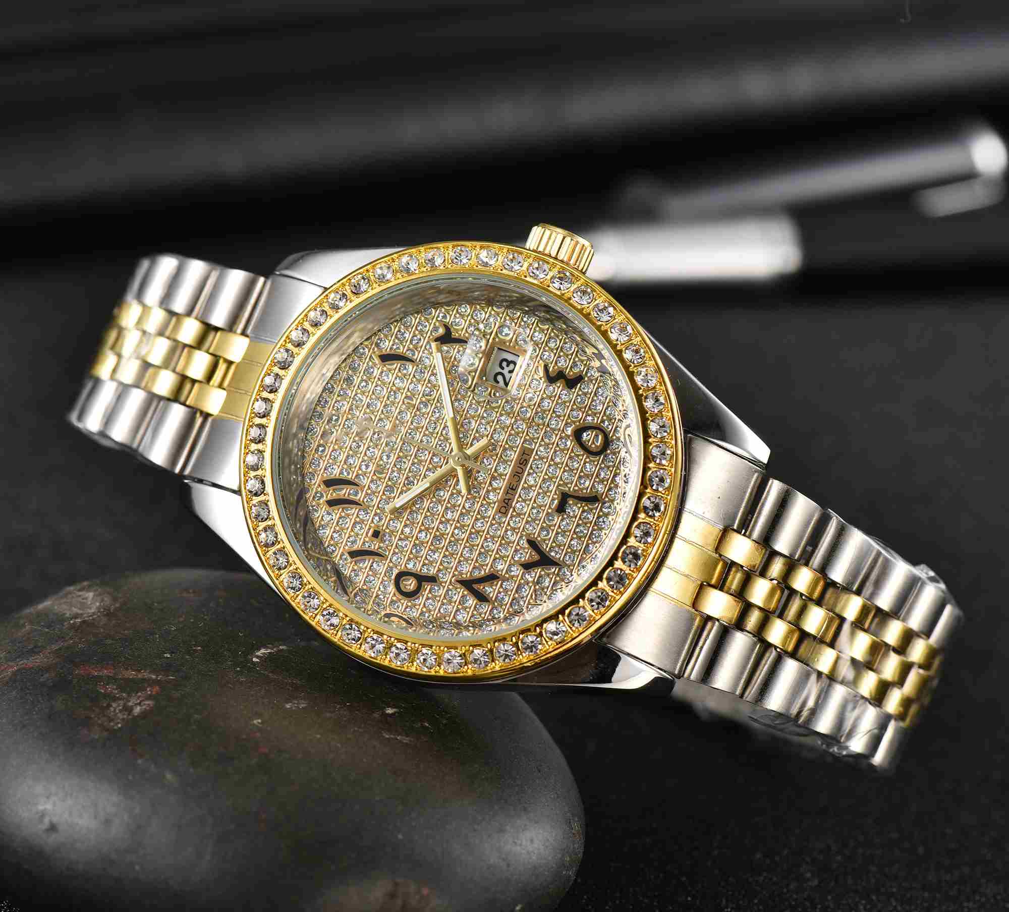 

2023 watch Famous Top Watches Rolex Mens Womens Quartz Watch Steel Band Men Sports Quartz Watch Women Gift NO Box designer watches high quality HH88524