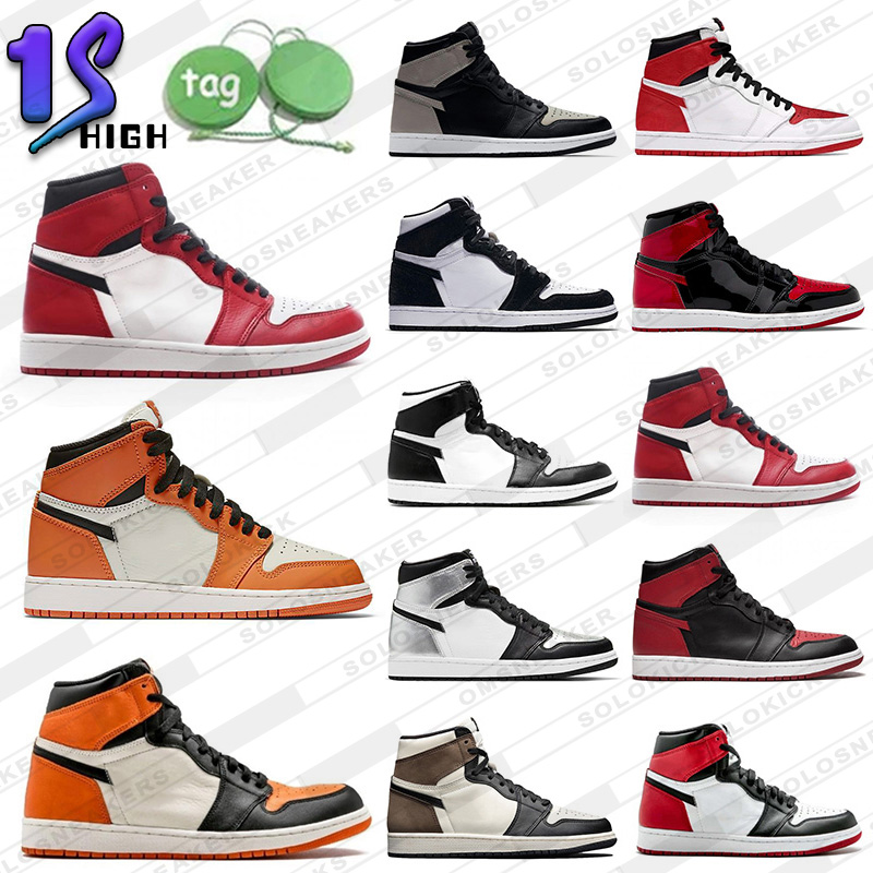 

jumpman 1 With Box Basketball Shoes Mens 1S University Blue Trainers Women Sneakers Trophy Room Chicago High Og Hyper Royal Barely Orange Digital Eur36-46, 17