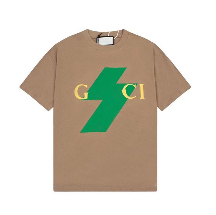 

Men's T-shirts Polos Top Short Sleeved for Cotton Embroidery Luxury T Shirt New Designer Polo Shirt High Street Tee, 03