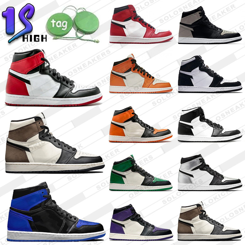 

Jumpman 1 Basketball Shoes Mens 1s University Blue Trophy Room Chicago High OG Hyper Royal Barely Orange Digital Pink Trainers Outdoor Walking Sneaker Eur 36-48