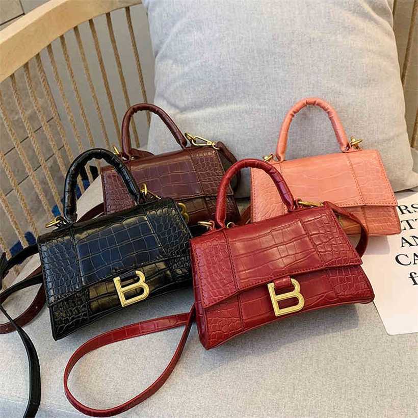 

20% OFF Handbag High quality 2023 new bag Women's spring hand minis patent leather shoulder texture messenger, Red8