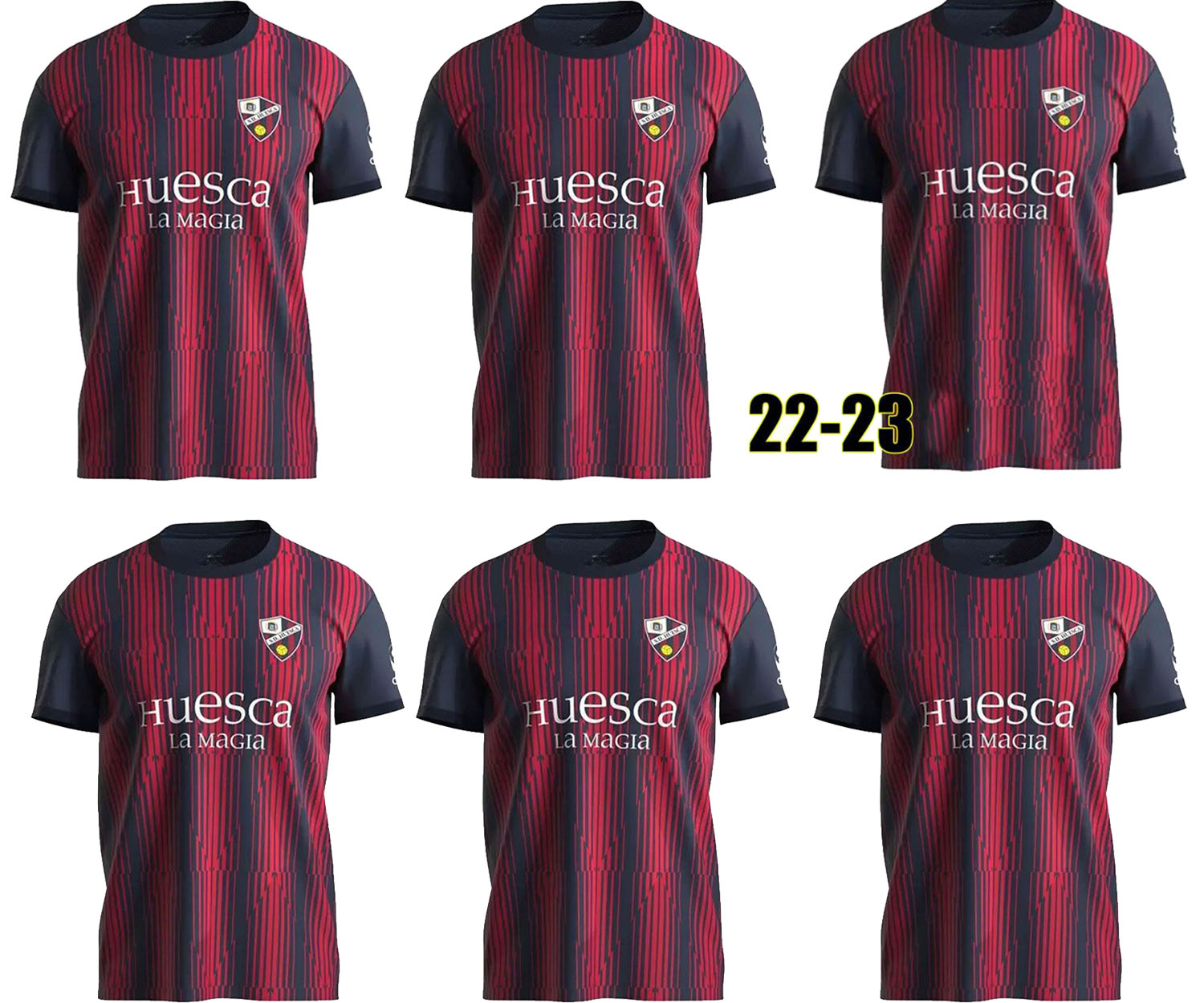 

TOP SD Huesca soccer jerseys SD Eibar 2022 2023 Jaime Seoane Jorge Pulido Florian Edu Exposito Corpas Stoichkov 22/23 Y. Rahmani ARAGON JERSEY football shirts, Red