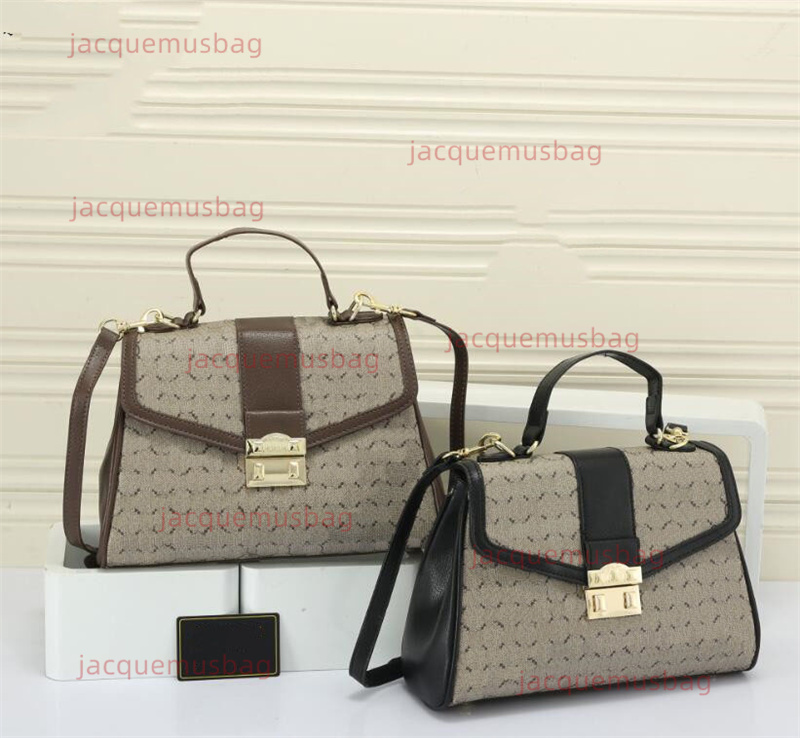 

Women s-lock bag Ophidia handbag tote Double G Designer Shoulder crossbody wallet underarm bags Ophidias Luxury leather messenger purse Axillary Package Satchels, Black