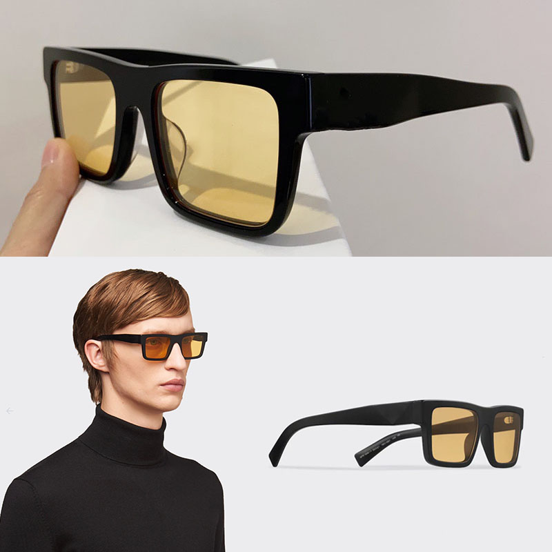 Lunettes de soleil femme modèle SPR19W nouveau style coupe tridimensionnelle mode cadre été crème solaire lunettes de soleil hommes lettrage logo