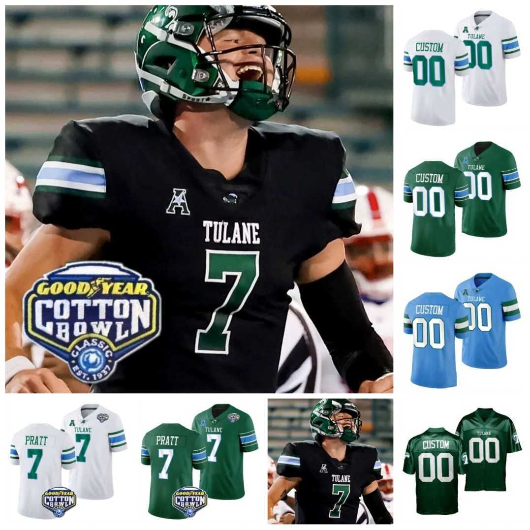 

Tulane Green Wave Football Jersey NCAA College Matt Forte Michael Pratt Tyjae Spears Williams Clark Keys III Jackson Celestine Clayton Watts Brooks Platt Jr. Mooney, As