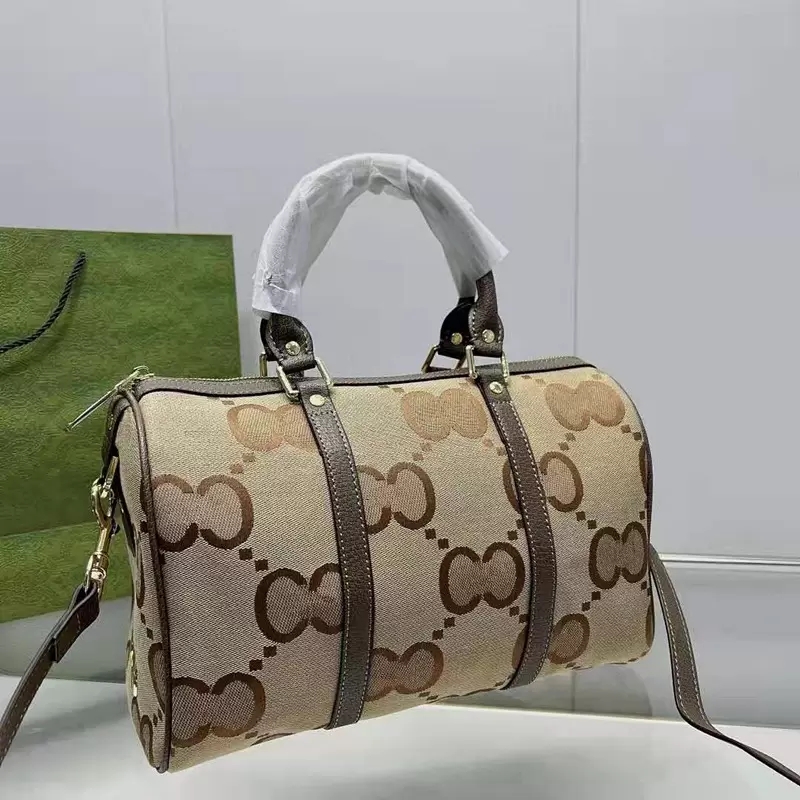 

Boston Bags Women Speedy Shoulder Bag Designer Pillow Pack Big G letter Fashion Handbags 2 Sizes Luxurys Embroidery Tote Handbag with Plated Hardware Pures, 31*21cm