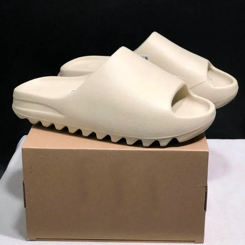 

Mens Designer yeezys Slippers Onyx Foam Runners yeezys Slides Sandals Bone Pure Soot Earth Brown Slipper Foam Runner MX Cream Grey Mist Ochre Sb, #19