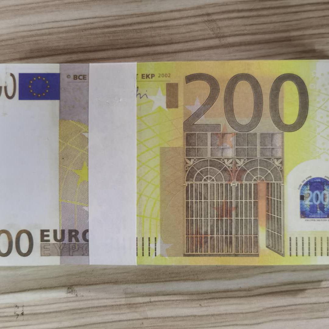 

Party Supplies Copy 100pcs/pack Realistic Sales Euro Prop Banknote 200 Shooting Props Pattern Paper Hot Money Game Ewdvr