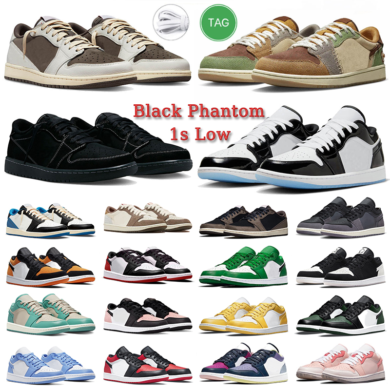 

Top Quality Jumpman 1 1s Low Basketball Shoes Men TS Reverse Mocha Travis Scot Black Phantom Concord Fragment Zion Williamson Voodoo Trainers Designer Sneakers, 36-47 hyper royal (2)