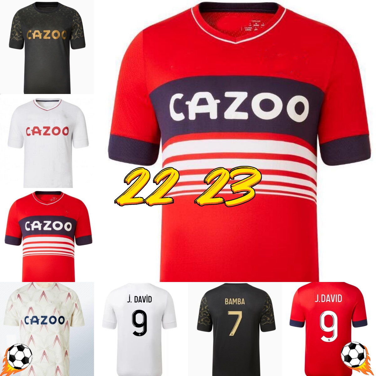 

22 23 LOSC Lille FOURTH AWAY soccer jerseys DAVID FONTE ANGEL AndrE Gomes football shirts JIKONE cabella T.WEAH .ARAUJO maillots Adult Kids Kit 2022 2023, Away patch