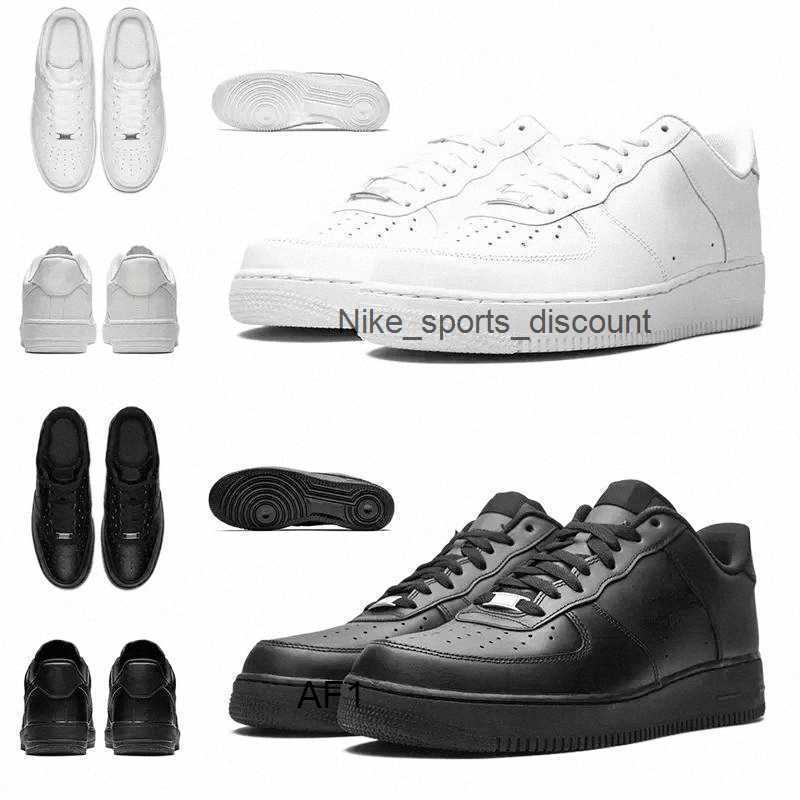 

Af1 Airforce1 Designer Shoes 1 Low 07 Men Women Casual Classic Triple White Black Mens Trainers Outdoor Sports Sneakers Platform 36-46 W35l#