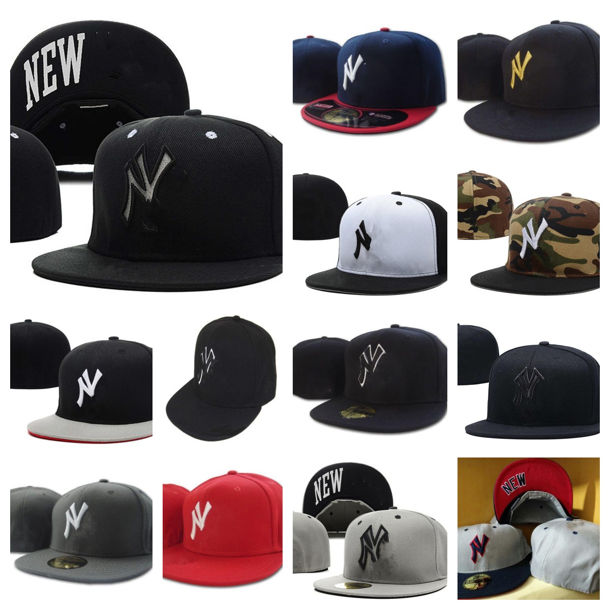 

Fashion Fitted Hats Snapbacks Sport All Team Cotton flex Embroidery Hat Football baseball Pom Fisherman solid Cap sports Outdoors Street Hip Hop Caps mixed order, 7 5/8