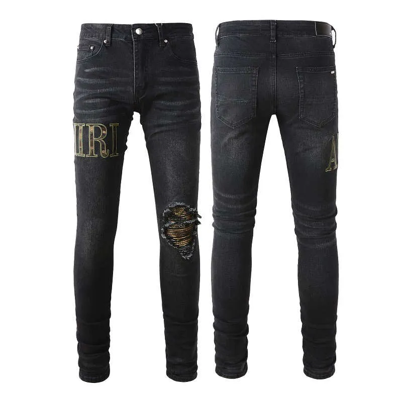 

2022 New Arrivals amirs Mens Luxury Designer Denim Jeans Holes Trousers Jean COOLGUY Biker Pants Man Clothing #872 GBD