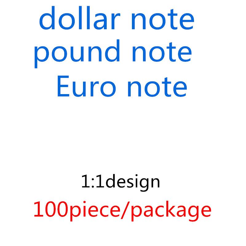 

Fake Dollars Faux UK US Dollar Bar Atmosphere Money Pound Prop 10 20 50 Best Euro Copy Toys Kids Billet Tool Learning 02 Qfmqi