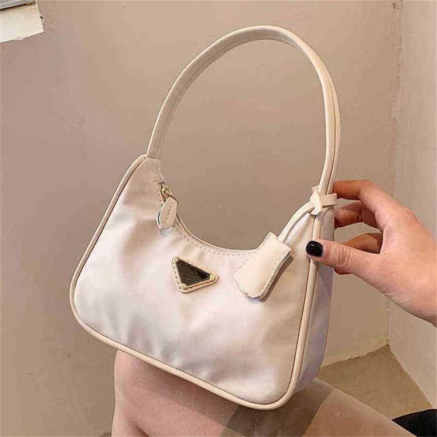 

22% OFF Handbag High quality 2023 new bag summer crescent method stick shoulder armpit portable women's, White6